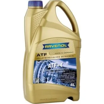 Motorový olej Převodový olej RAVENOL ATF+4® Fluid, 4L