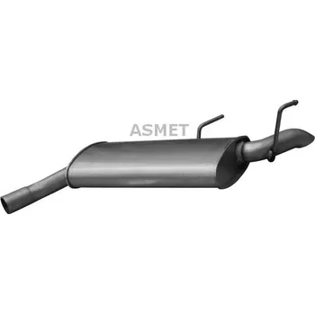 Tlumič výfuku Zadní tlumič výfuku ASMET 05.178