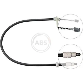 Lanko parkovací brzdy Tažné lanko, parkovací brzda A.B.S. K16537