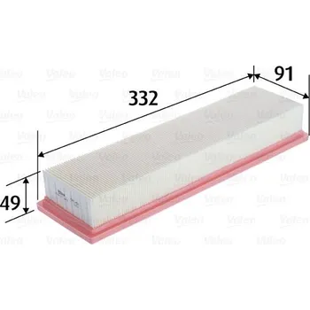 Vzduchový filtr Vzduchový filtr VALEO 585424