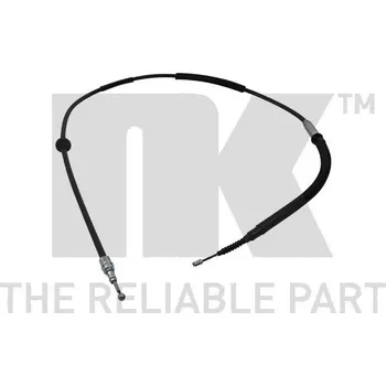 Brzdový systém Tažné lanko, parkovací brzda NK 9047134