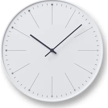 Hodiny Lemnos, Nástěnné hodiny Dandelion bílé - Formadore