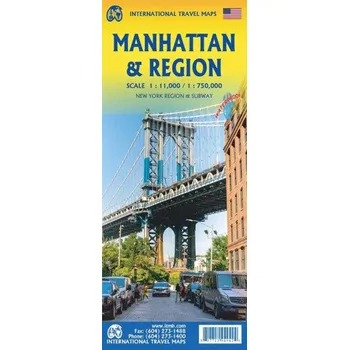 Cestování MANHATTAN & NEW YORK STATE WATERPROOF (EN)