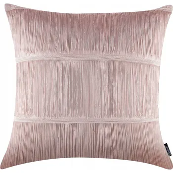 Polštář Polštář 45x45 cm s třásněmi, růžový Fren