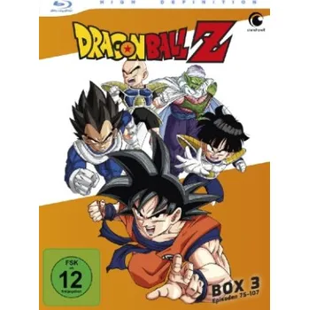 Blu-ray film Dragonball Z - TV-Serie. Box.3, 4 Blu-ray: Episode 75-107. Booklet; 2 Postkarten. Japan – Daisuke Nishio (DE)