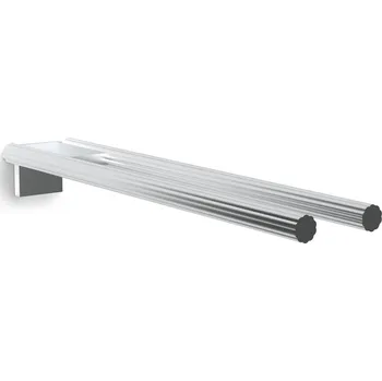 Decor Walther, Tyč - držák na ručníky Of Line vertikální 46 cm stříbrná - Formadore