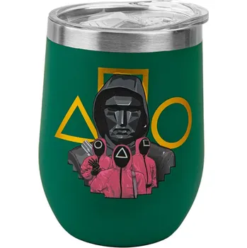 Termohrnek Cestovní hrnek Squid Game - Guards