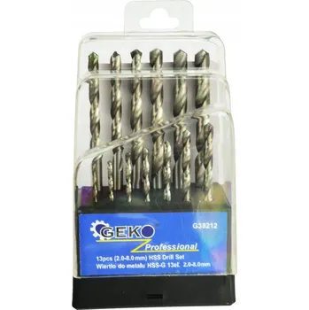 Vrták Sada vrtáků do kovu HSS 13ks G38212