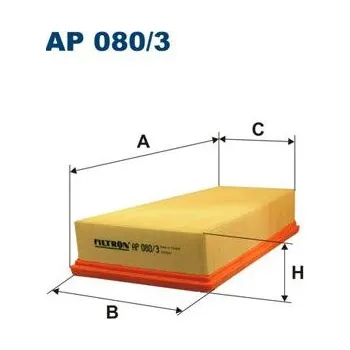 Vzduchový filtr Vzduchový filtr FILTRON AP 080/3