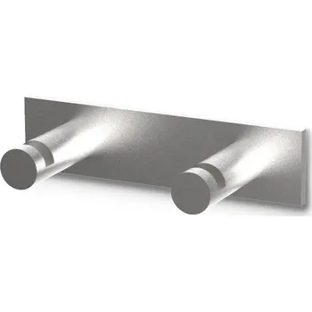 Držák na ručník Decor Walther, Věšák háček na ručníky Mikado Frame dvojitý matná nerezová ocel - Formadore