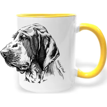 Hrnek - Italský Ohař Barva: Žlutá