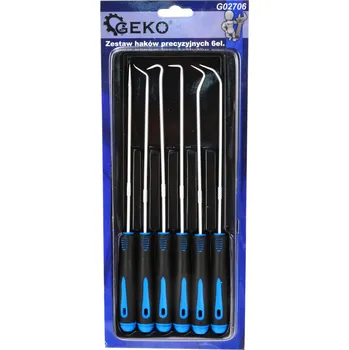 GEKO Sada montážních háků 6 ks