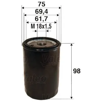 Olejový filtr Olejový filtr VALEO 586078