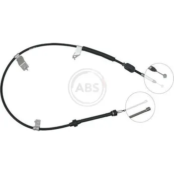 Lanko parkovací brzdy Tažné lanko, parkovací brzda A.B.S. K13847