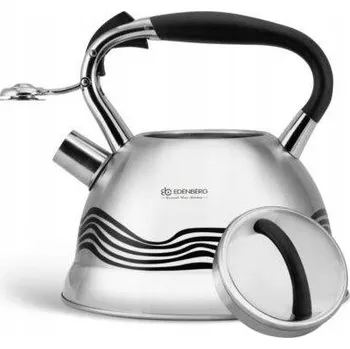Varná konvice Tradiční ocelová Konvice Edenberg 3 l šedá