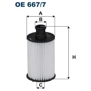 Olejový filtr Olejový filtr FILTRON OE 667/7
