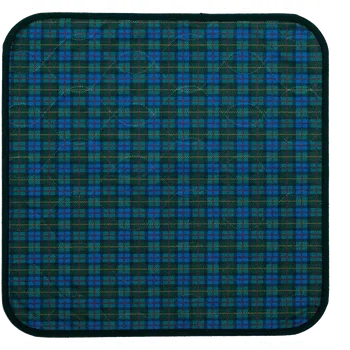 Inkontinenční podložka Podložka na křesla 45×45 cm, modrozelená