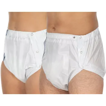 Inkontinenční kalhotky Inkontinenční fixační kalhotky s druky [1.250] - 001-bílá / S