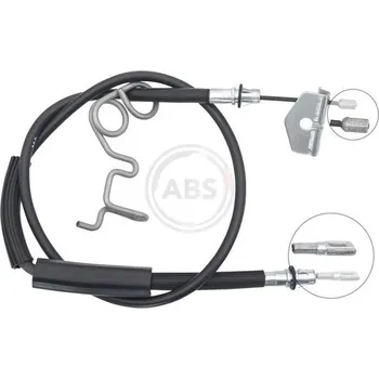 Lanko parkovací brzdy Tažné lanko, parkovací brzda A.B.S. K12102