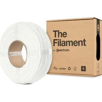 3D tisk ReFill TheFilament / PLA / DOPRAVNÍ BÍLÁ / 1,75 mm / 1 kg