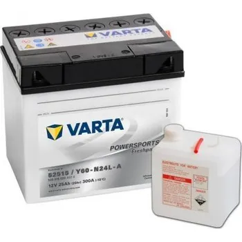 Motobaterie Varta Powersports Freshpack 12V, 25Ah, Y60-N24L-A