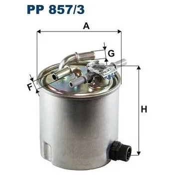 Palivový filtr Palivový filtr FILTRON PP 857/3