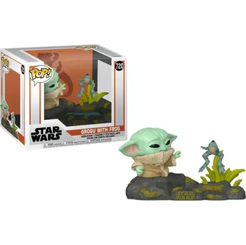 Figurka Funko POP! Star Wars The Mandalorian Grogu with Frog 720