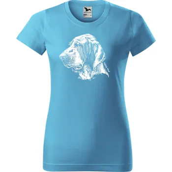 Tričko - Italský Ohař Barva: Tyrkysová (44), Velikost: S, Střih: Dámské