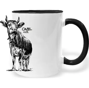 Hrnek - Mléčná jednička Barva: Černá