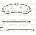 Sada brzdových destiček, kotoučová brzda REMSA 1932.01