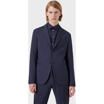 Pánská větrovka Bunda Emporio Armani Blue Avio 1059085 XS