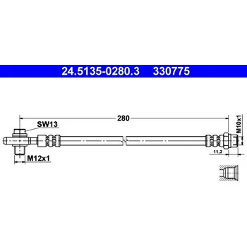 Brzdová hadice Brzdová hadice ATE 24.5135-0280.3