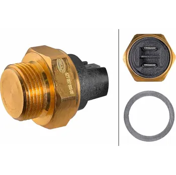 Ventilátor topení a klimatizace Teplotní spínač, větrák chladiče HELLA 6ZT 007 800-001