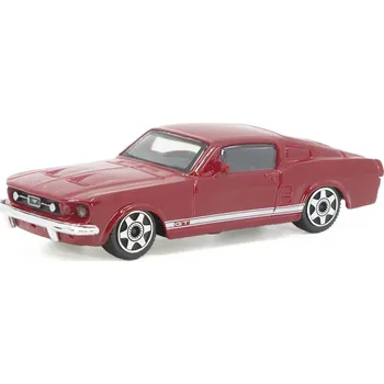 autíčko Ford Mustang GT 1967 červený 1:43 Ford Mustang GT - kovový model auta 1/43