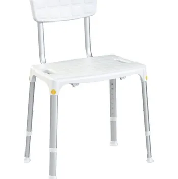 Koupelnové sedátko Mobiak Židle do sprchy s opěrkou Prime + DOPRAVA ZDARMA