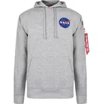 Mikina Alpha Industries Grey Heather 1055888 3XL