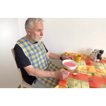 Zdravotnický oděv chránič oděvu velký 45x90 - vzor 1 / bez kapsy