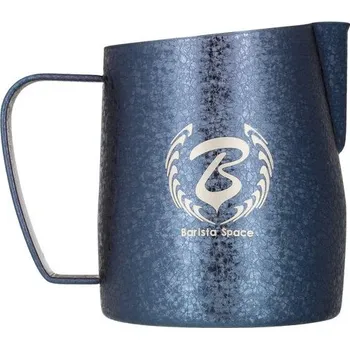 Šlehač mléka Barista Space Ice Grain Blue 450 ml konvička na mléko
