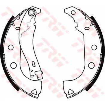 Brzdová čelist Sada brzdových čelistí TRW GS8484