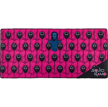 Podložka pod myš Podložka pod myš Squid Game - Front Man and Guards