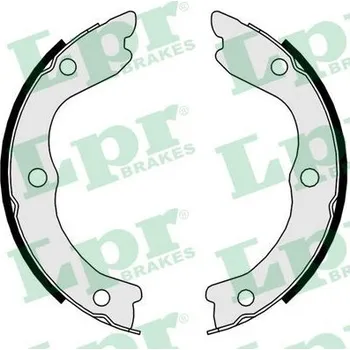 Brzdová čelist Sada brzdových čelistí, parkovací brzda LPR 09730