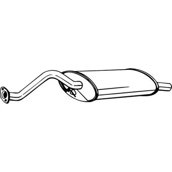 Tlumič výfuku Zadní tlumič výfuku BOSAL 115-311