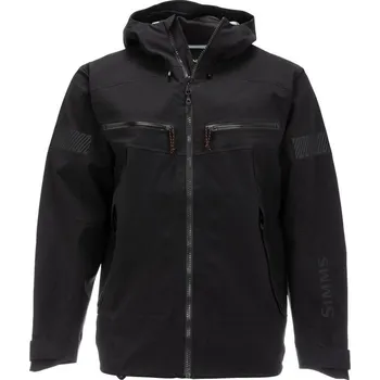 Rybářské oblečení Simms Bunda CX Jacket Blackout Velikost: L (US) XL (EU)