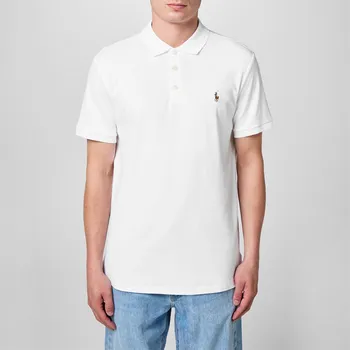 Pánská móda Tričko POLO RALPH LAUREN White 1045921 XL
