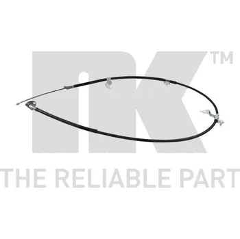 Brzdový systém Tažné lanko, parkovací brzda NK 9045225