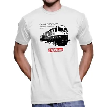 Pánské tričko Tričko Lokomotiva T499.0002 Kyklop - Varianty různé černobílé