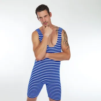 Pánské plavky Retro plavky pánské King of the Beach - velikost XXXL, Barva Modrá