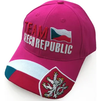 Kšiltovka Kšiltovka ČR TEAM růžová