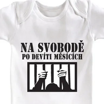 Kojenecký body Dětské body Na svobodě - Velikosti dětská body 86 - 92 cm