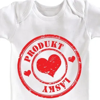 Dětské body Produkt lásky - Velikosti dětská body 62 -68 cm